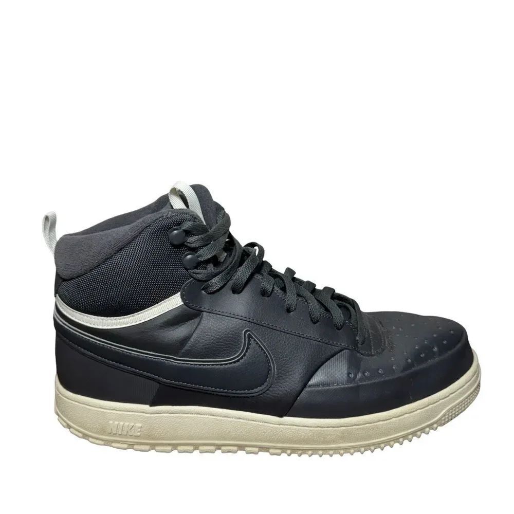 Nike Men's Air Force Black and Tan High-Top Sneakers size 13